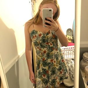 sadie and sage summer tropical print dress